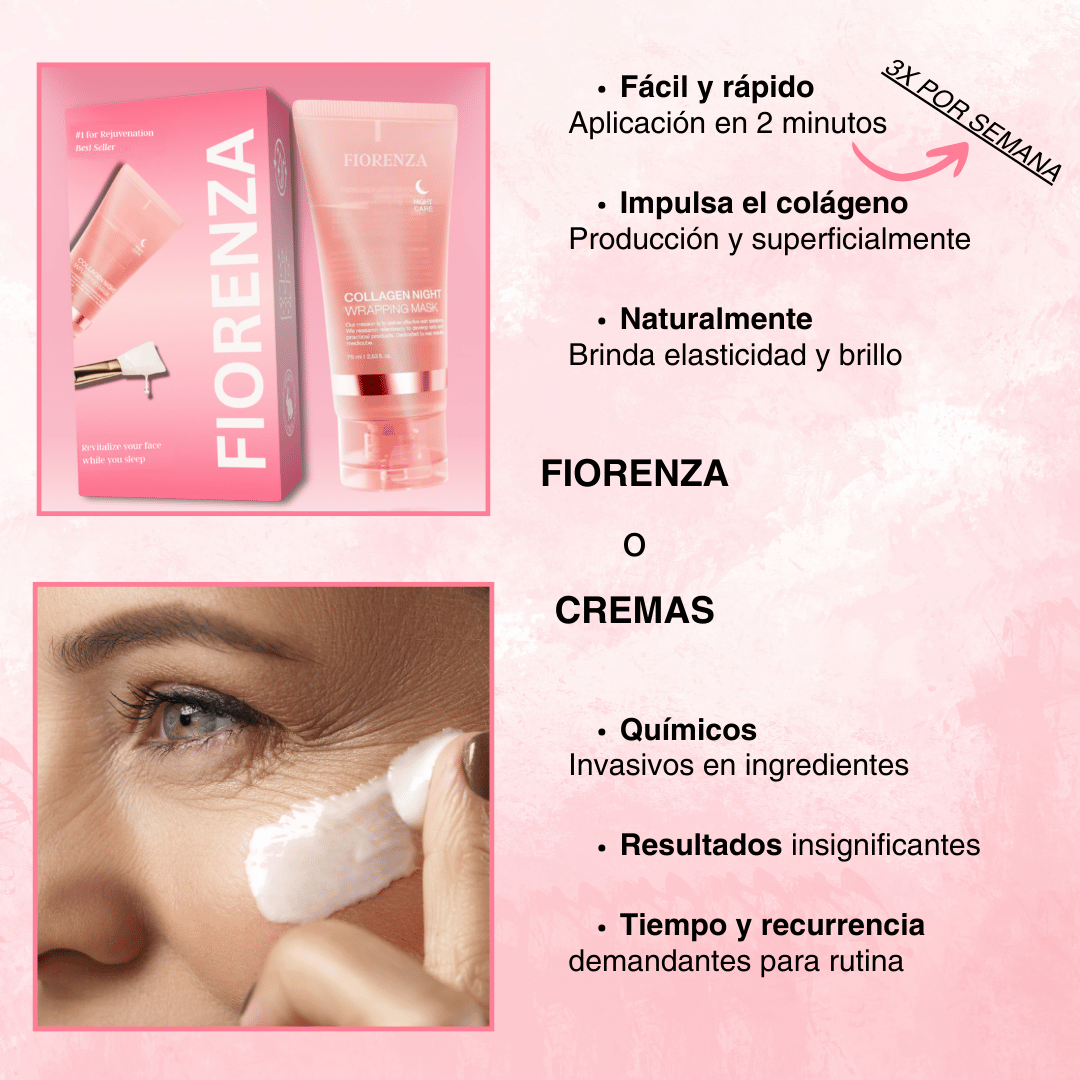 Fiorenza® Mascarilla Boost de Colágeno