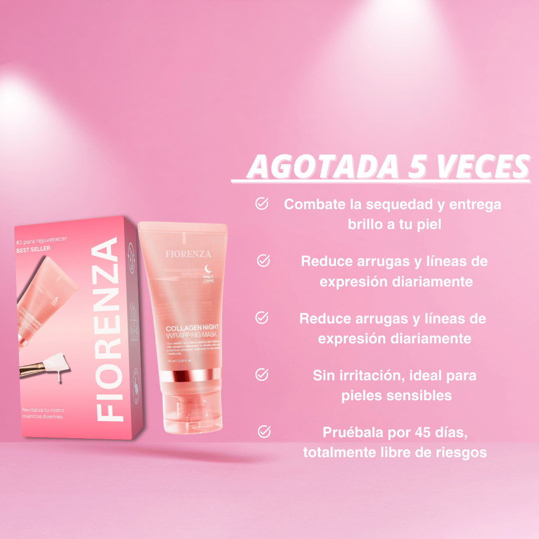 Fiorenza® Mascarilla Boost de Colágeno